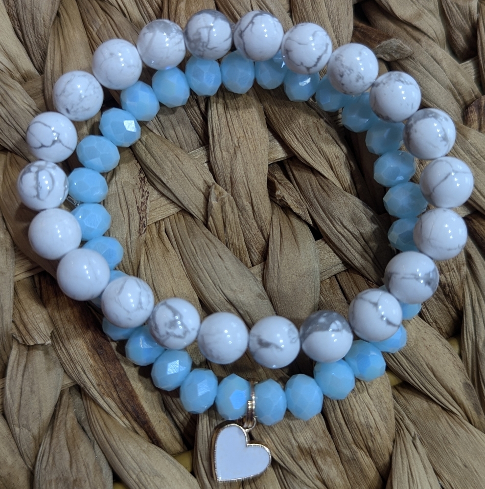 Howlite Bracelet Set - Picture 6 of 6